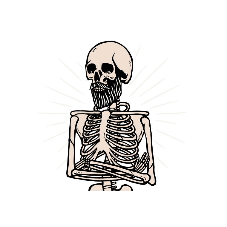 bottle and bone - freddie skeleton